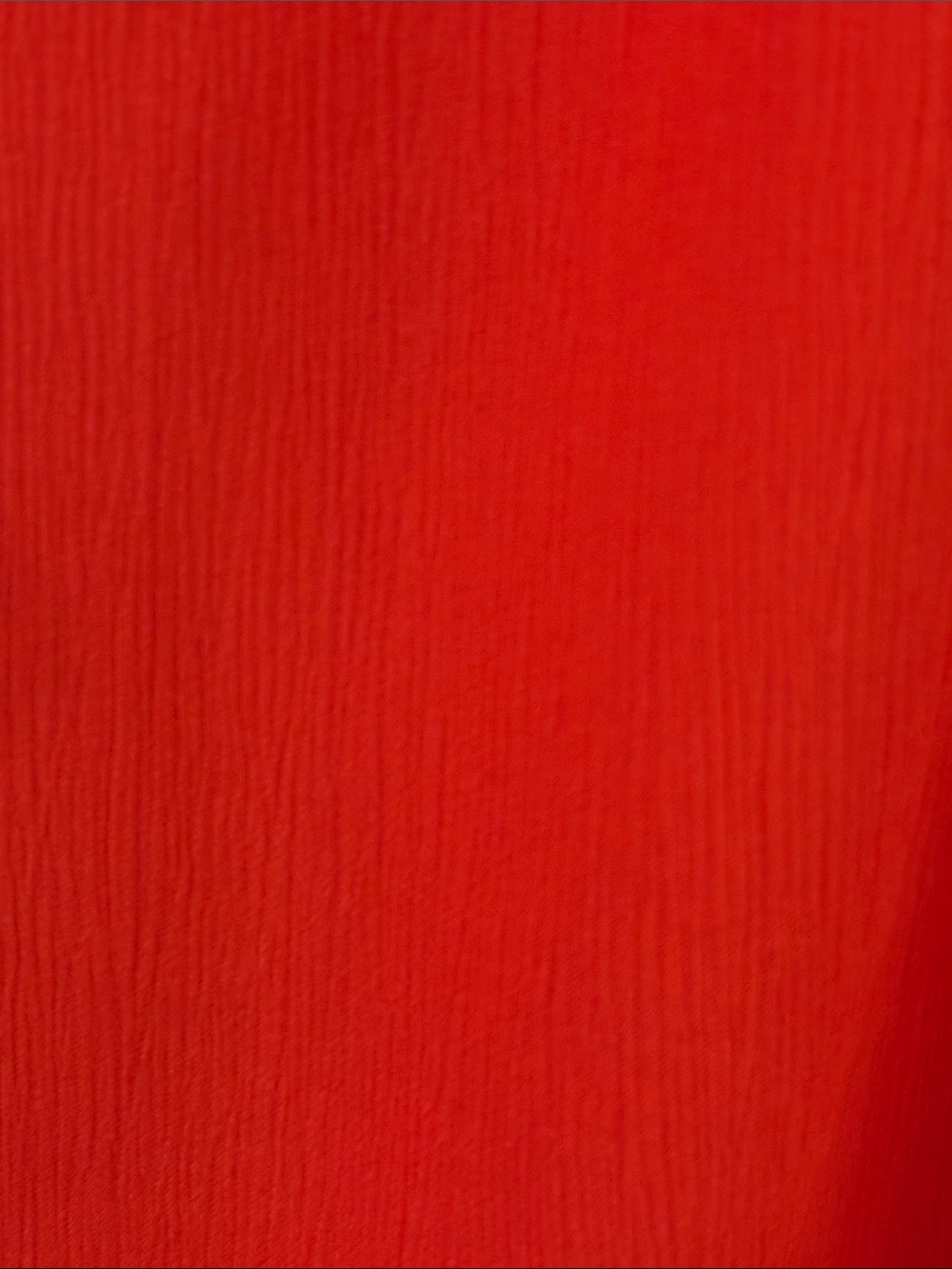 J. Crew 100% Silk Ruffle Trim Sleeveless Blouse Red Orange Size 6 - Picture 5 of 6